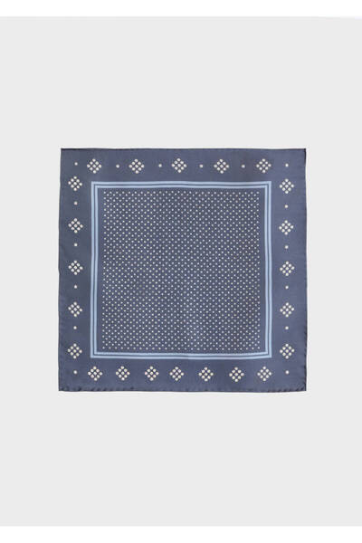 Ramsey Blue Handkerchief