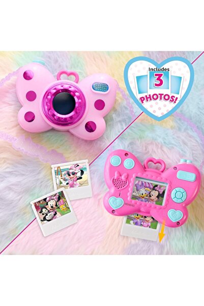 MINNIE Just Play Mouse Picture Perfect Camera, Kids Toys for Ages 3 Up