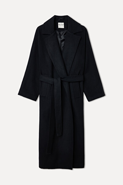 Mudo Wool Blend Oversized Long Coat