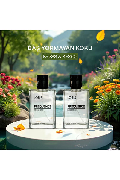 Loris Baş Yormayan Koku | K-260 & K-288 Kadın Parfüm Seti