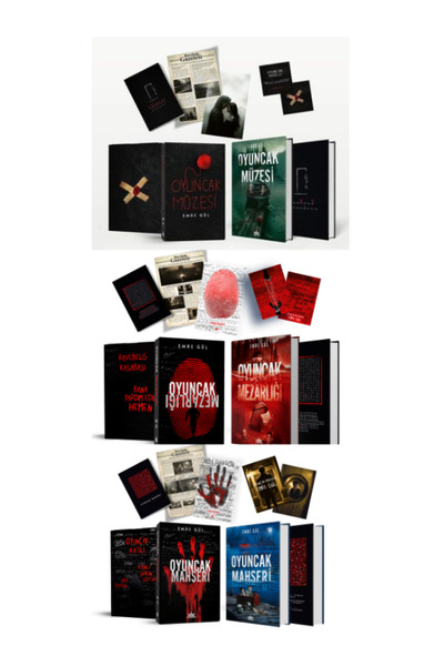 Ephesus Yayınları Guardıan Oyuncak Serisi Kutulu Ciltli Set (3 Kitap Set )