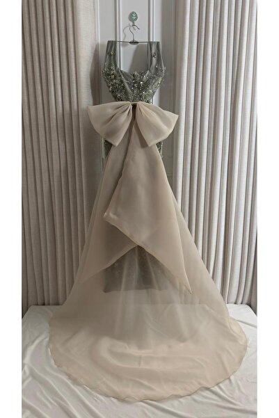 FAKHM AL SAWAR Luxurious olive-patterned dress