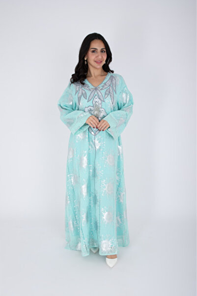 IKKXA Classic Design Silver Patterns Jalabiya