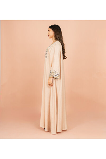 IKKXA Straight Cut Classic Embroidery Patterns Jalabiya