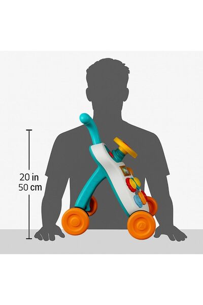 Playgro Steering Wheel Walker – Engaging Baby Toy for Development and Sensory Play, 0+ Months