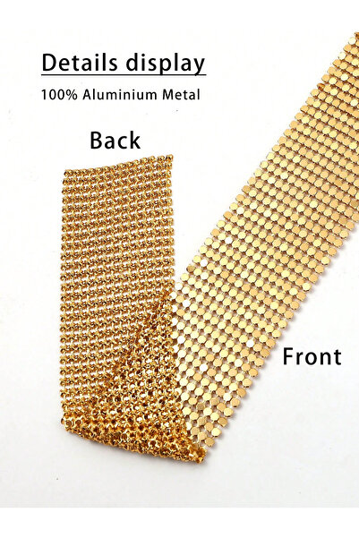 Veille Sparkling Crystal Stone Chain Choker Collar Accessory Shawl Model & Gold and Silver Color Stone Necklace