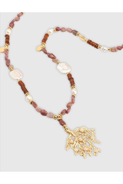 İLVİ Donele Brown Women's Necklace