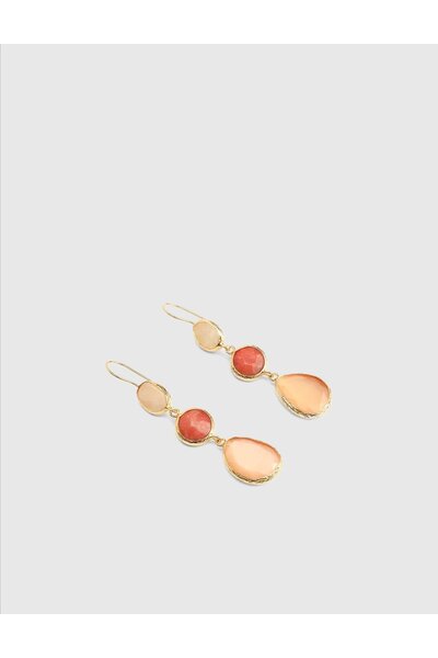 İLVİ Dorele Orange Women's Earrings