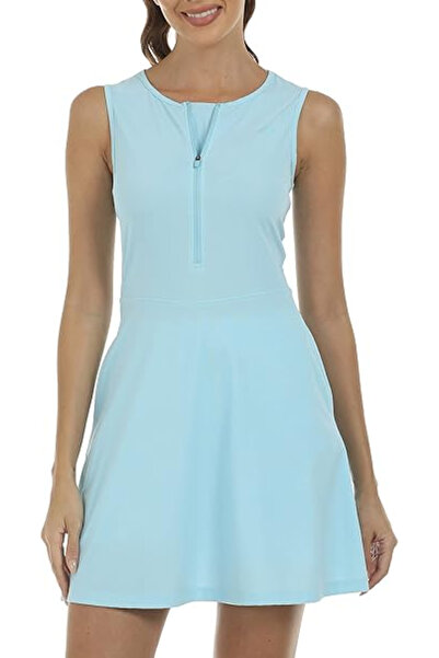 OEM Women's sports dress, set with shorts, light blue S