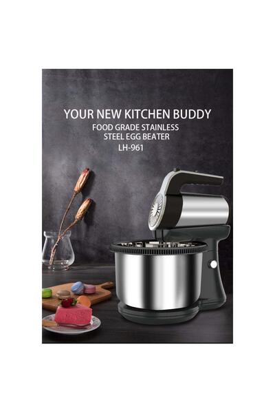 Tradeo 4L Stainless Steel Stand & Hand Mixer