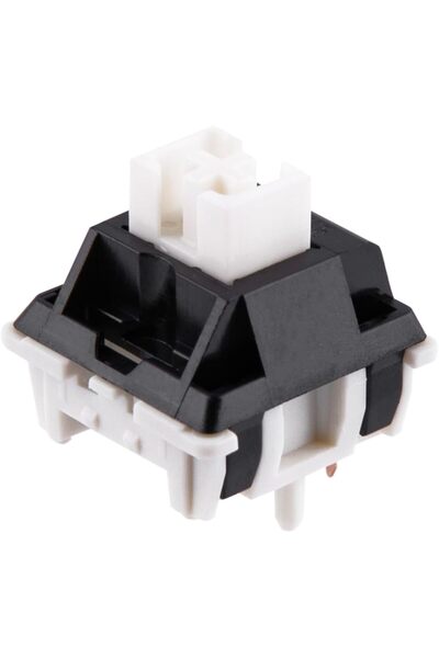 Epomaker Zebra 40gf Linear Mechanical Keyboard Switches, 5‑Pin, Pre‑Lubed, 100 PCS