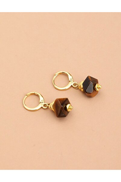 İLVİ Durele Brown Women's Earrings