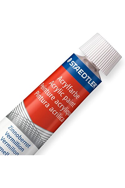 Staedtler 8500 C12 Karat Acrylic Paint Tube - Multi-Colour (Pack of 12)