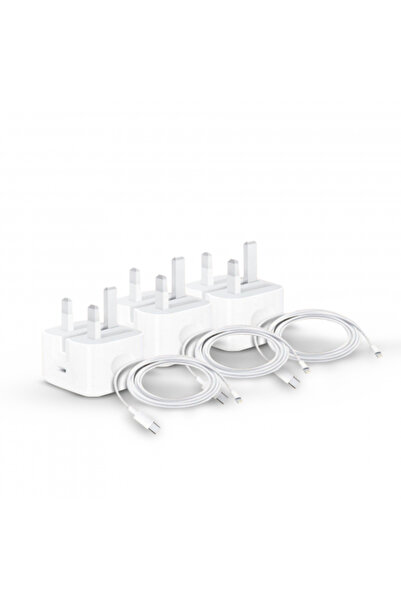 DEVON iPhone Chargers Bundle - 3 Chargers & 3 USB Cables