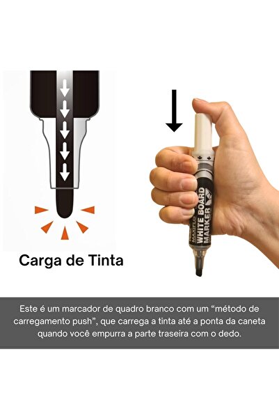 Pentel Maxiflo Green Label Whiteboard Marker Chisel Tip Broad