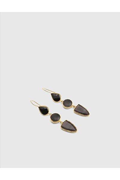 İLVİ Cirine Siyah Kadın Küpe