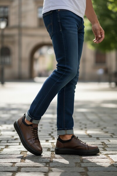 DOSA SHOES S Men's Leather Shoes Smart Lace-Up