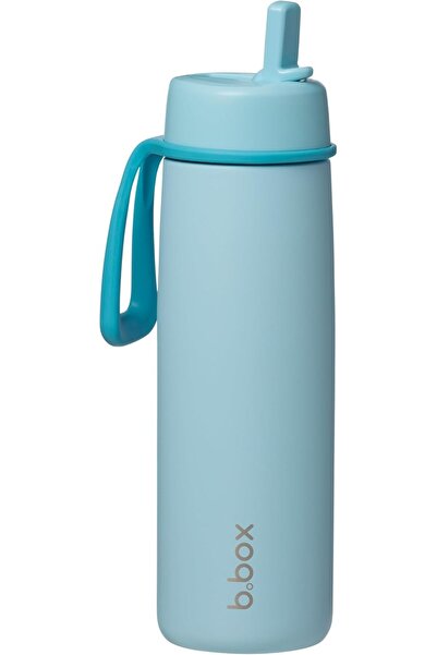 b.box Triple Insulated 23oz Water Bottle with Stainless Steel Straw