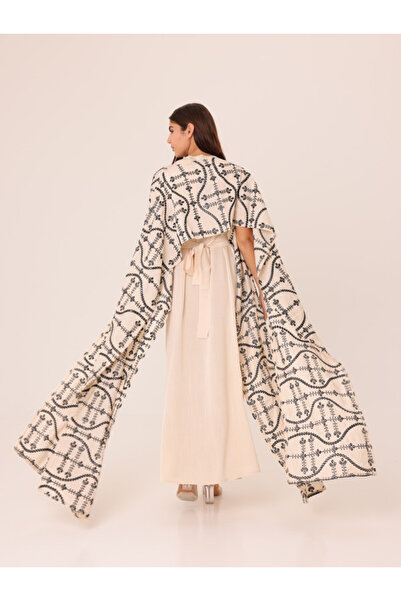 IKKXA Geometric Luxury Embroidered Jalabiya