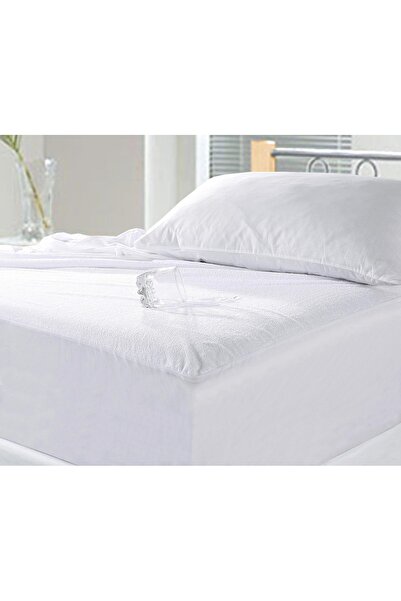 BabyMeva Çift Kişilik Alez 200x210 Cm Battal Boy Fitted Yatak Alezi Havlu Pam...