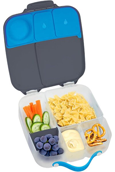 b.box Lunchbox - blue slate