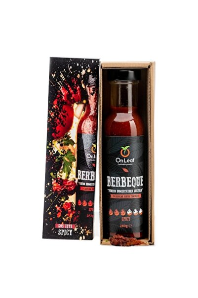 On Leaf Sos picant Berbeque, putere 3/6, cu Carolina Reaper, OnLeaf, 280 g