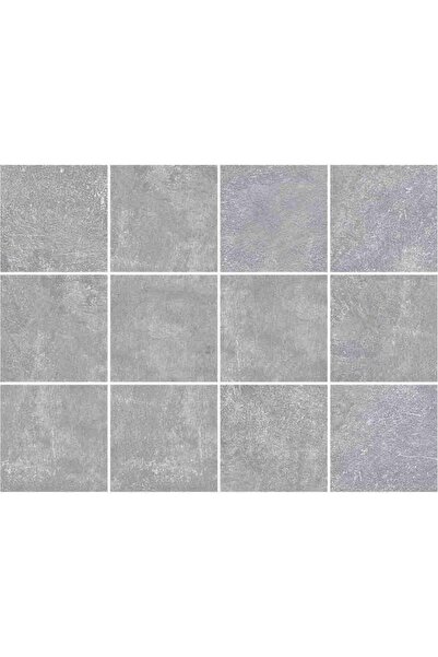 EGE SERAMİK 100X100 REGAL GRI FILELI (ASG R10) K:7.5 - 1 kutu 1.2 m2