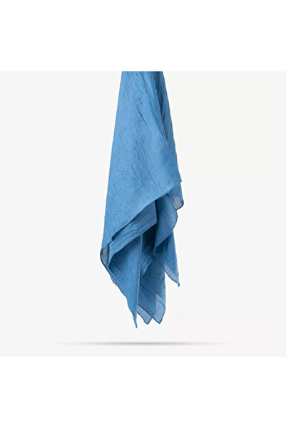 Hayrat Neşriyat Μπαμπού Φουλάρι (93x95 εκ. Μπλε)