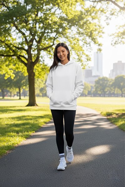 SVART WEAR Тайц-худі Комбінезон Жіночий Чорний Стягуючий легінси + Оверсайз худі Комплект