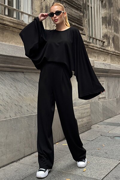 VAGGON Oversized Double Set with Wide Sleeve Detail