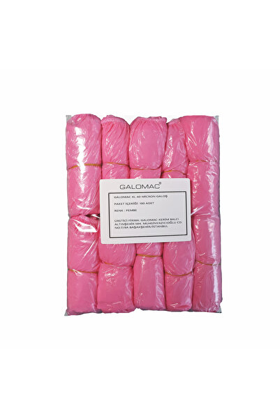 40 MİC. XL GALOŞ 100'LÜ PEMBE