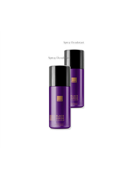 AVON Black Suede Charm Sprey Deodorant - 150ml İkili Set