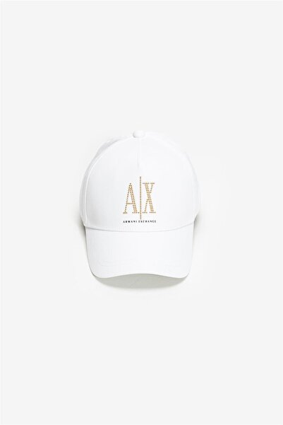 Armani Exchange Kadın Şapka Beyaz