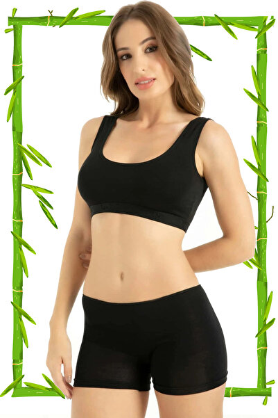 HRN Textile 2 Pack Bamboo Women's Boxer Briefs (Q-En 901)