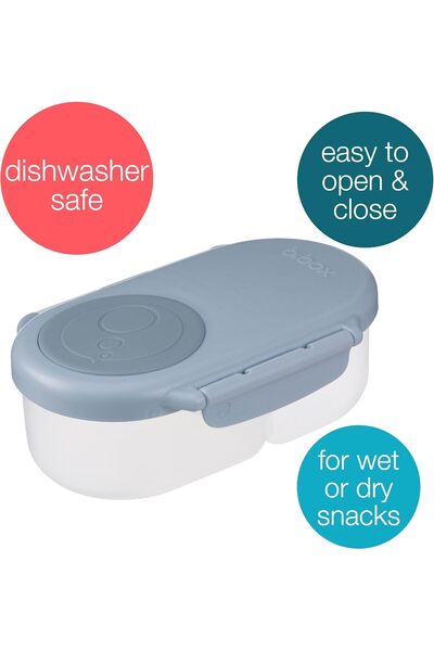 b.box Snack Box - Mini 2-Compartment Children's Snack Box (Chill Out)