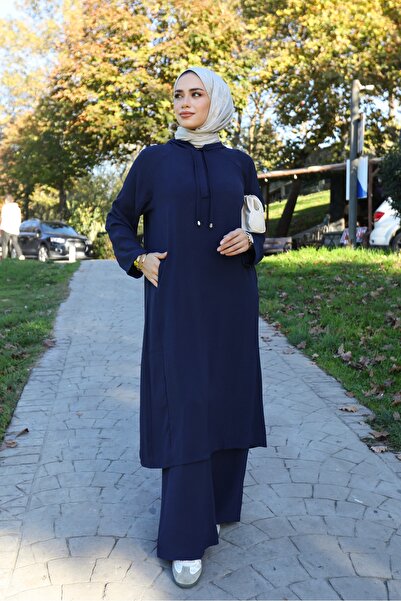 BURİSLA طقم رياضي مكون من قطعتين مع قلنسوة