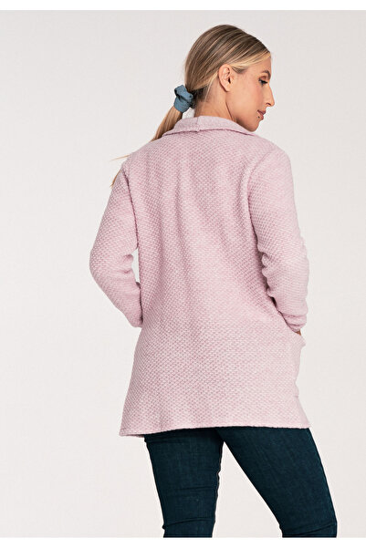 Figl Women's cardigan - wool cardigan - pink cardigan M1043 size XL