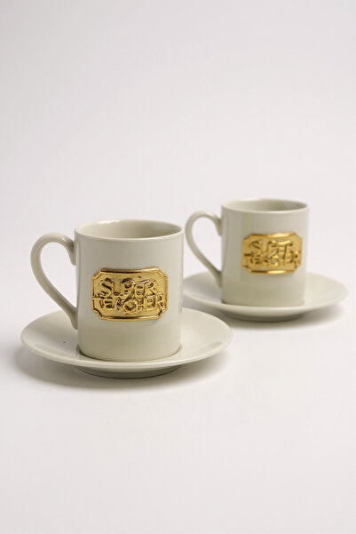 iQey Home Super Teacher Teacher Porcelain Cup Set - 2 Person