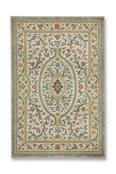 Rugs Modern Halı سجادة موسو ذات النمط التقليدي ذات النمط المميز والقاعدة المنسوجة، سجادة زخرفية عتيقة طراز موسو1824