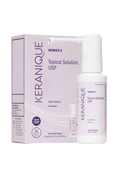 Keranique محلول نسائي للاستخدام لمدة شهر واحد 60 مل