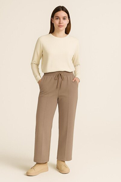 RAPAPA Γυναικείο παντελόνι με κορδόνια με τσέπες 1762