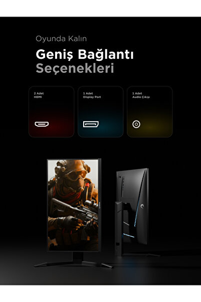 Rampage ZENITH ZN24TN540 24.1 TN 0,2ms 540Hz Adaptive Sync HDR400 PC Flat Oyuncu Monitörü