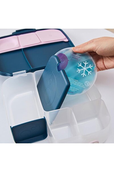 b.box Gel Cooler Twin Pack - Reusable Flexible Ice Gel Packs, BPA Free