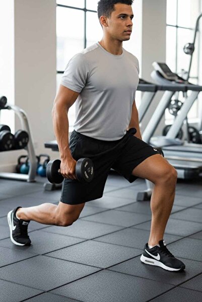 Nike Erkek Şort Fermuarlı Cep GYM -Fitness