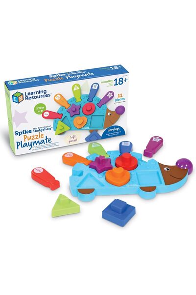 Learning Resources Spike the Fine Motor Hedgehog Puzzle - (18+ months, Plastic)