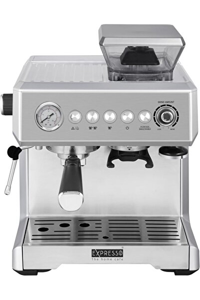 Expresso ماكينة تحضير قهوة باريستا AM7301، 19 بار، 2.3 لتر، ستانلس ستيل فضي