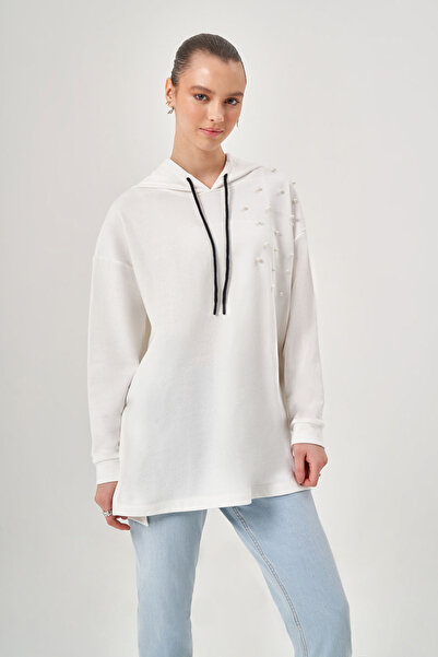 Leina Omzu Pearl Detailed Sweatshirt