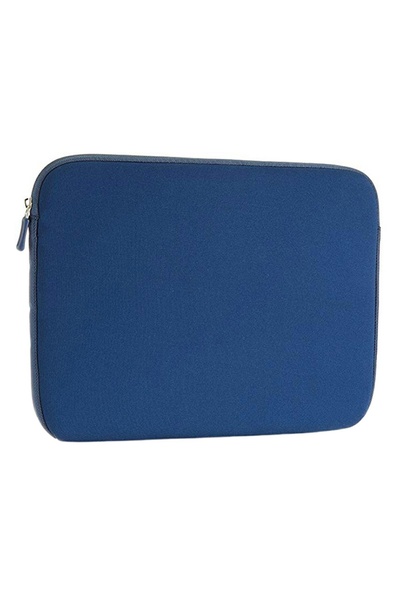 zola 13" laptop bag, padded with anti-shock sponge, zipper closure, 33x24x1.7 cm, blue