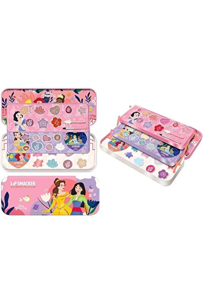 Lip Smacker مجموعة مكياج ديزني برينسيس السحرية المكونة من 3 طبقات