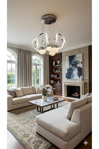 Aydoğdu Avize Arya XL 4 toplu Salon Avizesi